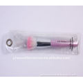 pink shaving brush with pouch/make up brush